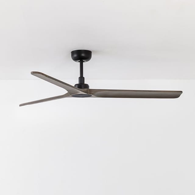 FARO Energiespar Deckenventilator mit Fernbedienung Heywood 132 cm Schwarz