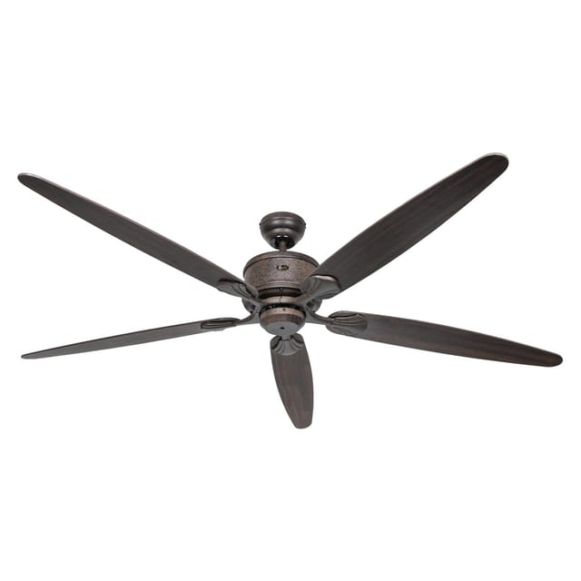 CASAFAN Energiespar Deckenventilator mit Fernbedienung Eco Elements 180 cm Braun Antik