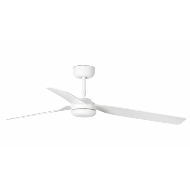 FARO Energiespar Deckenventilator mit Fernbedienung Punt Weiß - Weiß