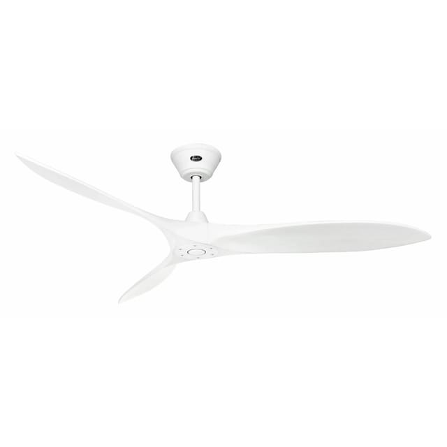 CASAFAN Energiespar Deckenventilator mit Fernbedienung Eco Airscrew 152 cm Weiß matt