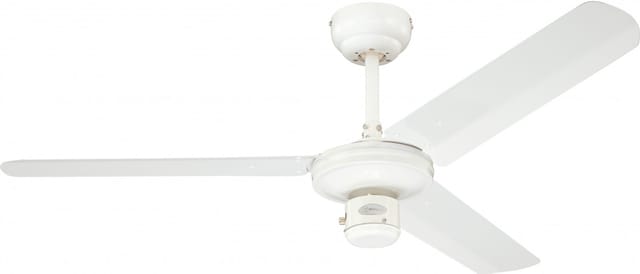 WESTINGHOUSE Westinghouse Deckenventilator Industrial 122 cm Weiß mit Zugschalter