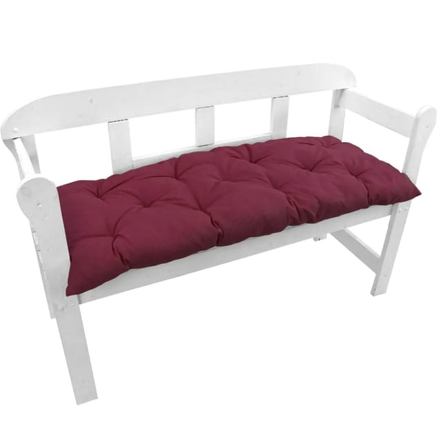 NYVI Bankauflage für Gartenbänke 110x45 cm Beere