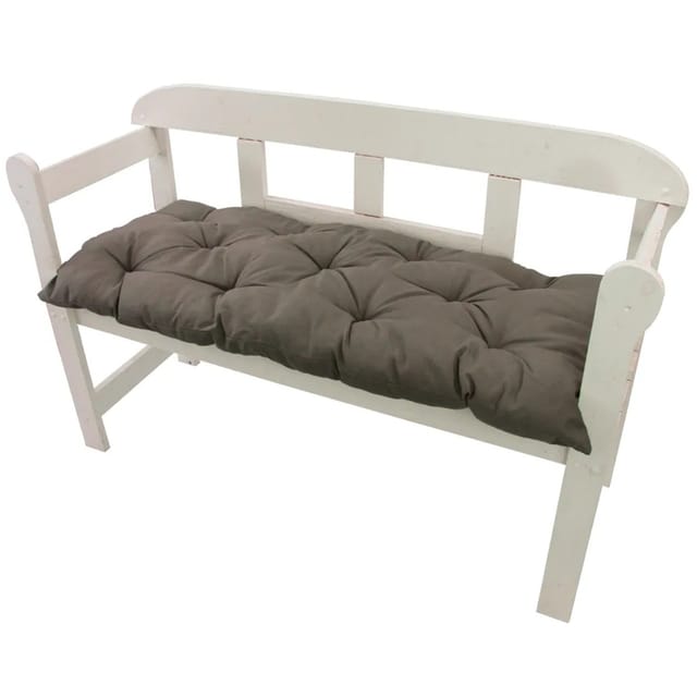 NYVI Bankauflage für Gartenbänke 110x45 cm Grau