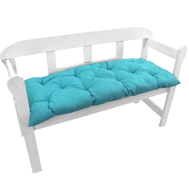 NYVI Bankauflage für Gartenbänke 140x45 cm Türkis
