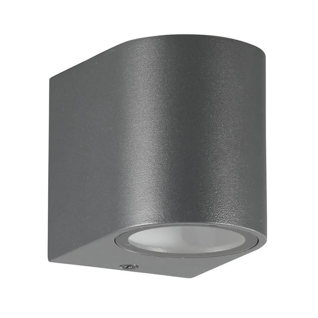 Dapo Außen Wandleuchte Lugano Anthrazit Aluminium GU10