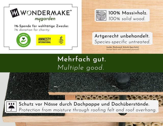 WONDERMAKE Design Insektenhotel bellabee1
