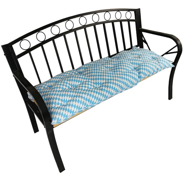 NYVI Bankauflage für Gartenbänke 110x45 cm Bayrisch