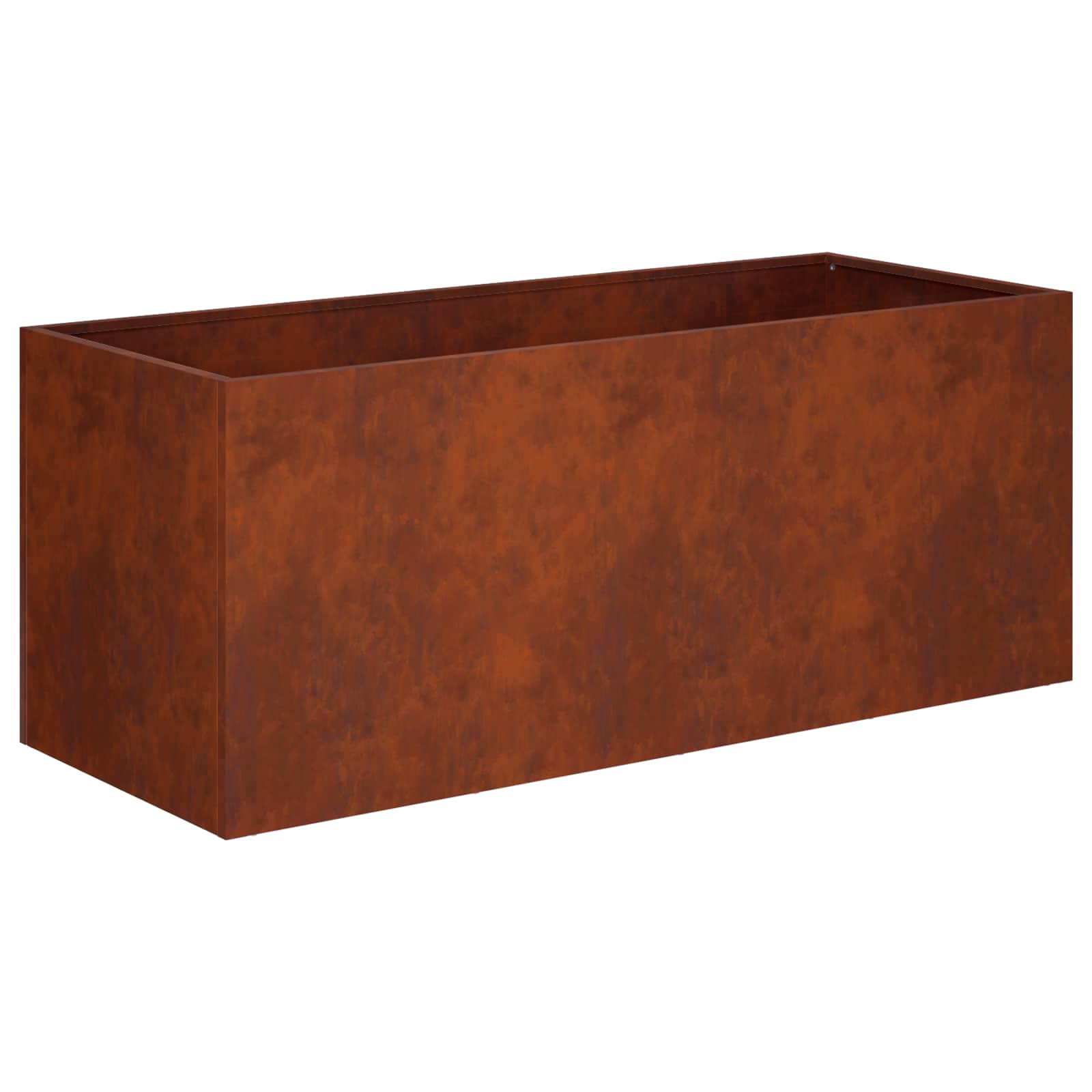 Maison Exclusive - Garten-pflanzgefäß Rostoptik 80 X 40 X 40 Cm W