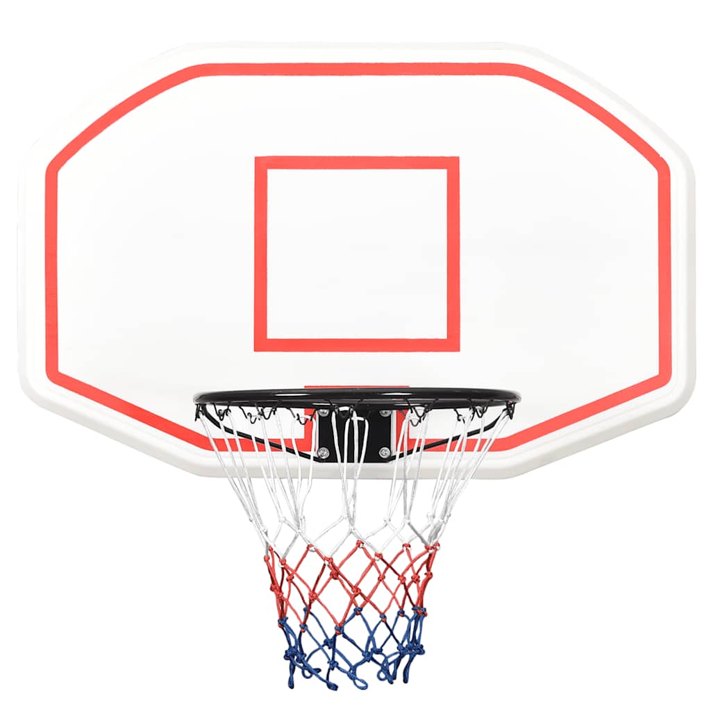 Maison Exclusive - Basketballkorb Weiß 109x71x3 Cm Polyethylen
