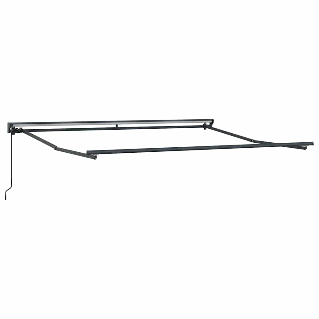 Maison Exclusive - Markisenrahmen Verstellbar Anthrazit 3,5 X 2,5