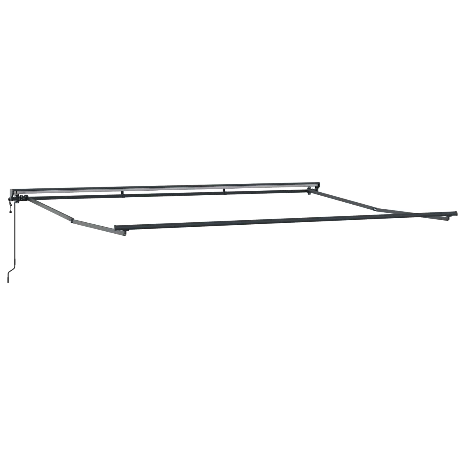 Maison Exclusive - Elektrisches Markisenrahmen Anthrazit 4 × 3,5