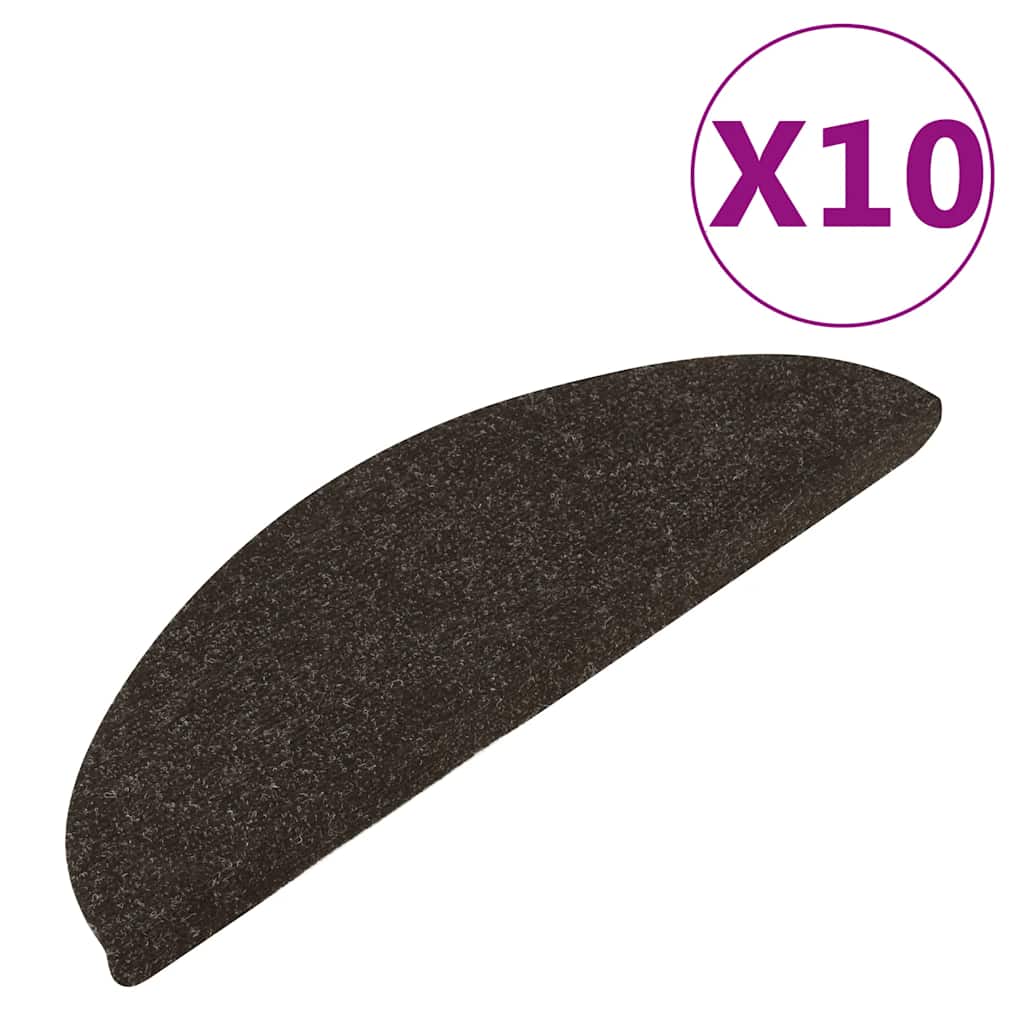 Maison Exclusive - Stufenmatten Selbstklebend 10 Stk. Anthrazit 5