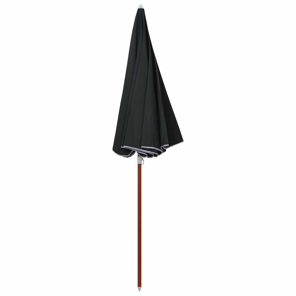 Maison Exclusive - Sonnenschirm Mit Stahl-mast 240 Cm Anthrazit