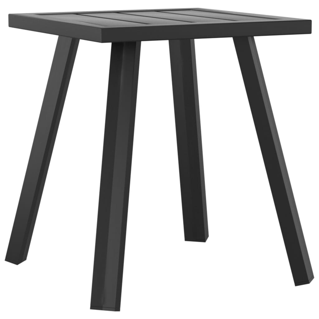 Maison Exclusive - Gartentisch Anthrazit 34x34x38 Cm Stahl