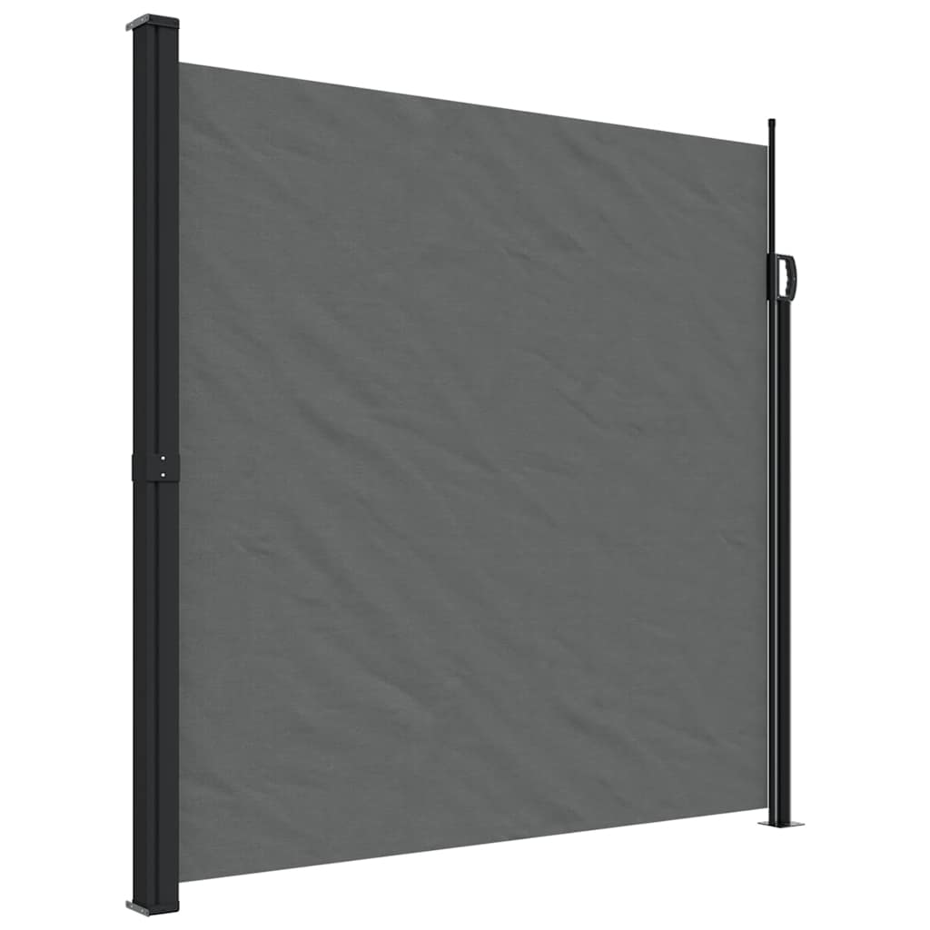 Maison Exclusive - Seitenmarkise Ausziehbar Anthrazit 200x500 Cm
