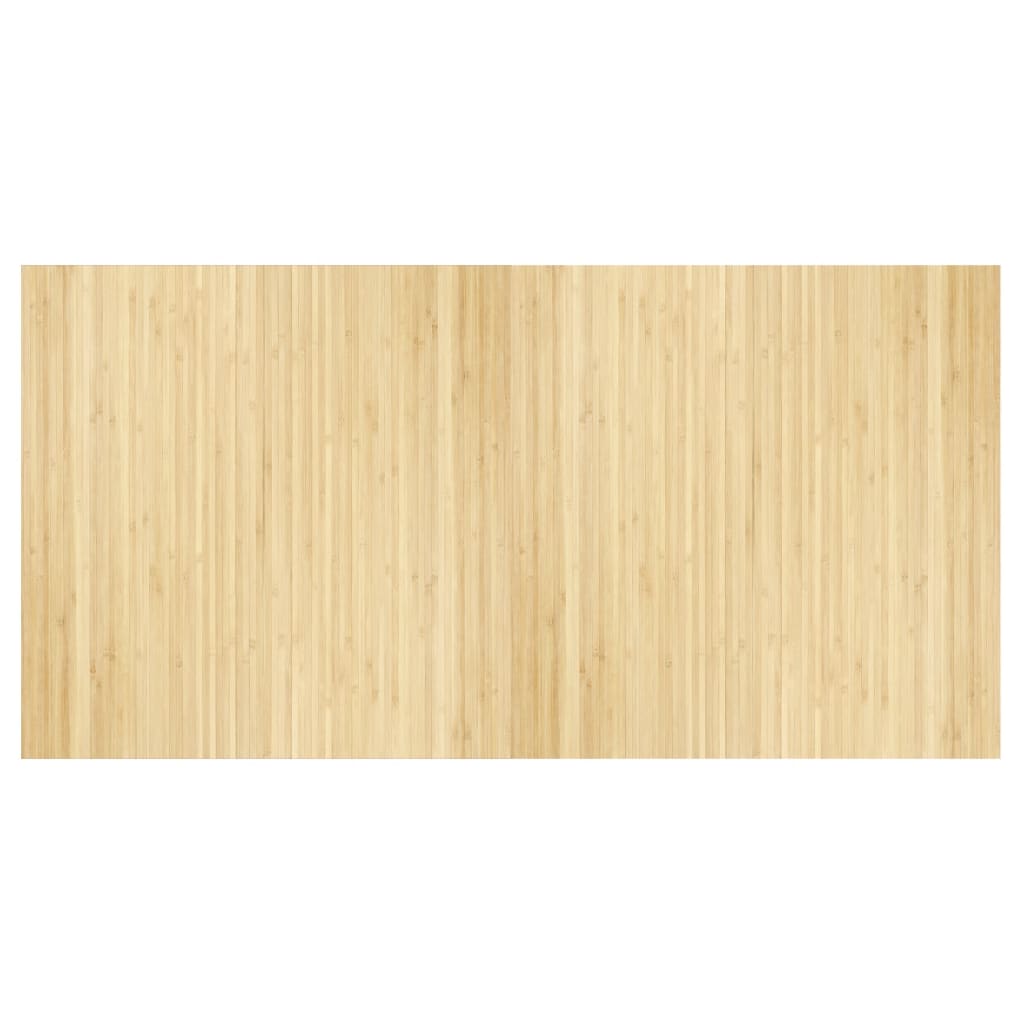 Maison Exclusive - Teppich Rechteckig Hell Natur 100x200 Cm Bambu