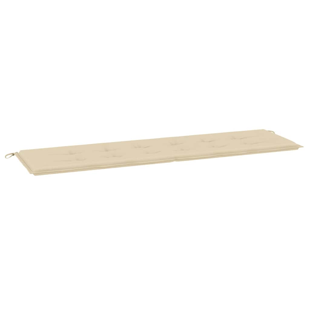 Maison Exclusive - Gartenbank-auflage Beige 180x50x3 Cm Oxford-ge