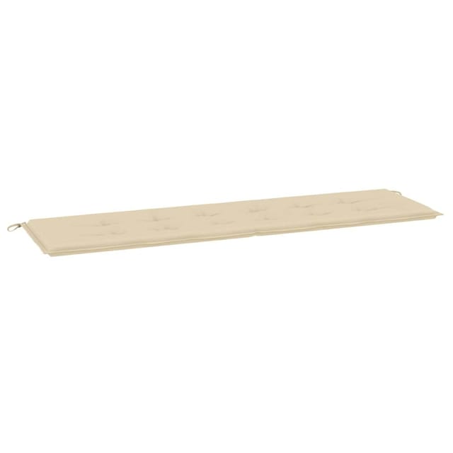 Maison Exclusive - Gartenbank-auflage Beige 180x50x3 Cm Oxford-ge