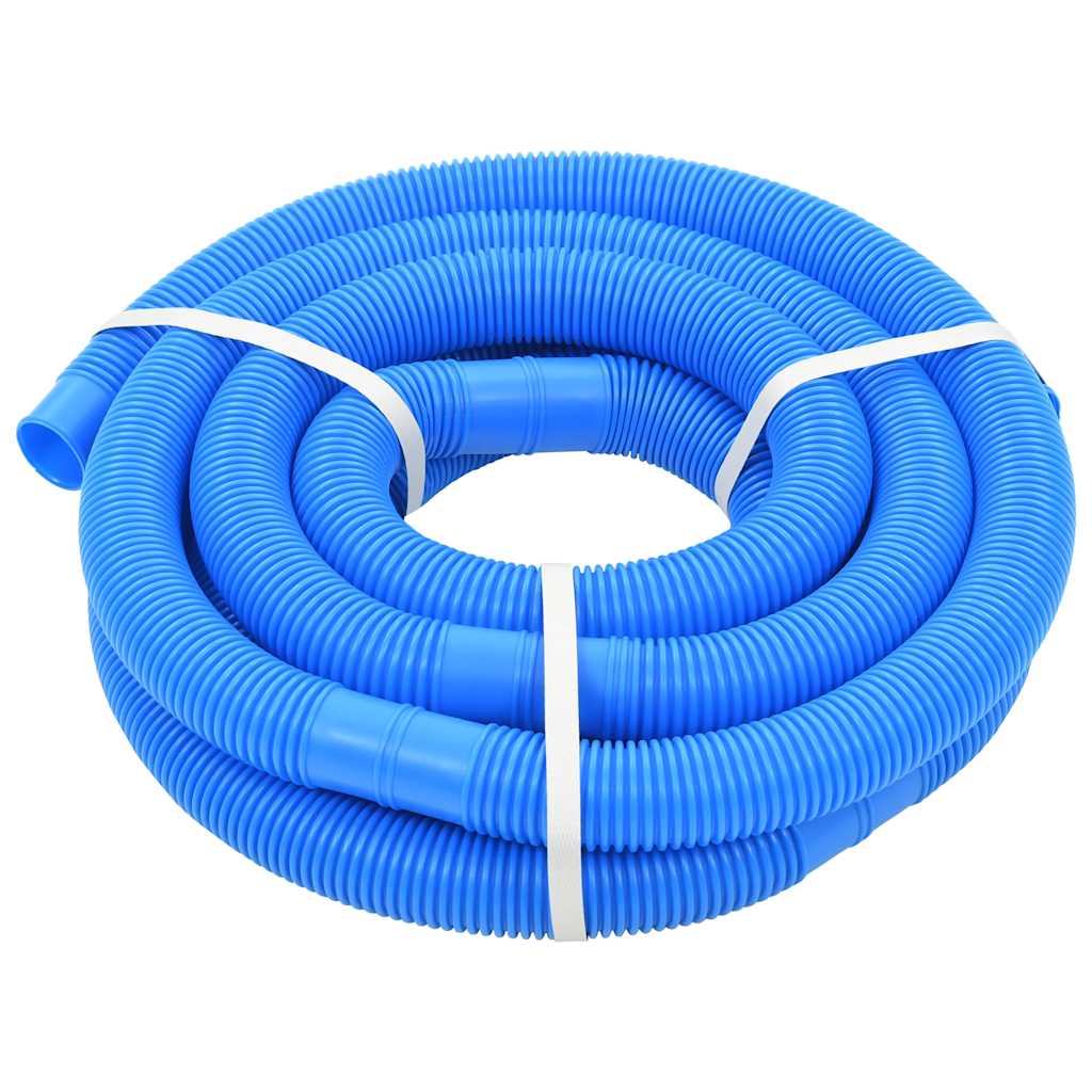 Maison Exclusive - Poolschlauch Mit Klammern Blau 38 Mm 6 M