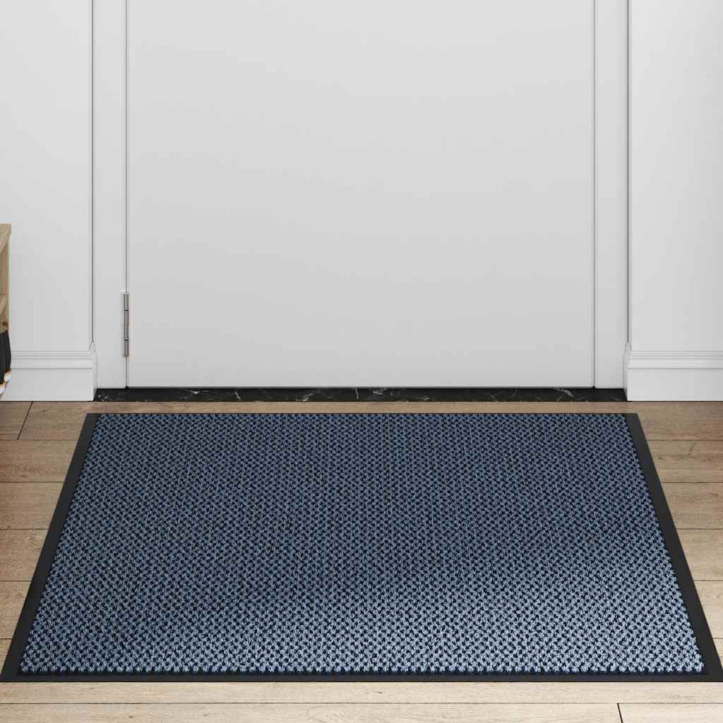 Maison Exclusive - Fußmatte Blau 80x120 Cm
