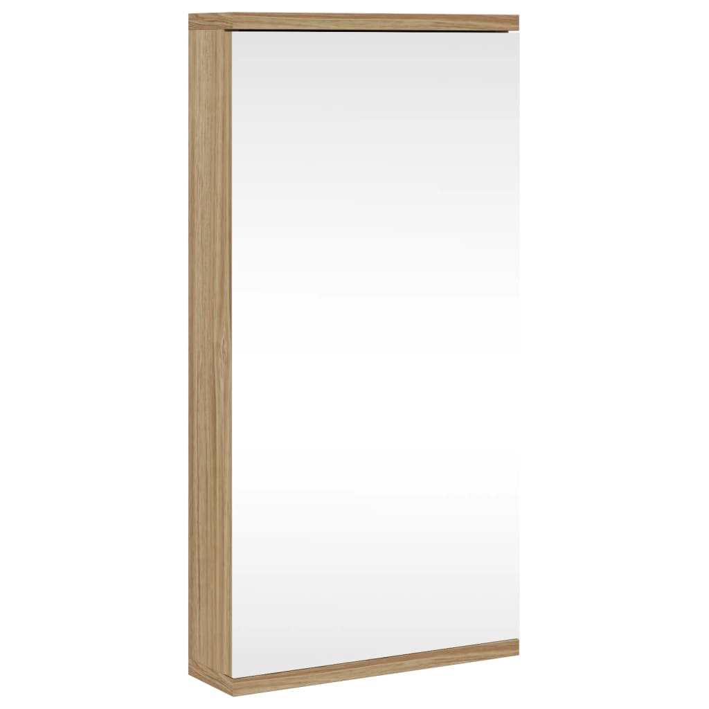 Maison Exclusive - Eck-spiegelschrank Eichen-optik 30x24x60 Cm