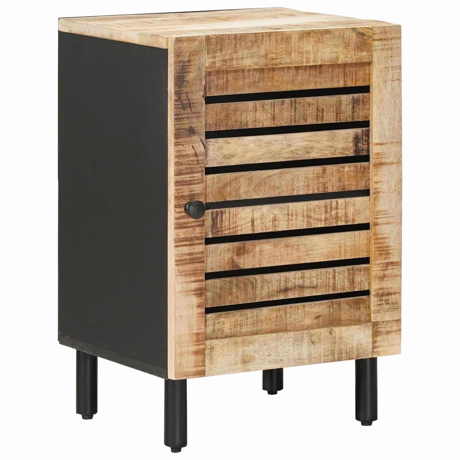 Maison Exclusive - Badezimmerschrank Mit Tür Braun Und Schwarz 38