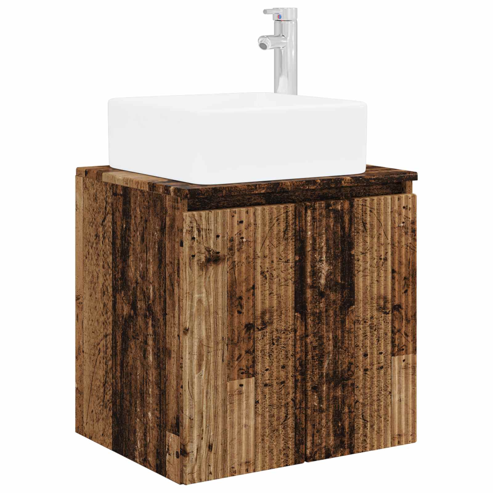 Maison Exclusive - Wandmontierte Waschtisch Altholz 53 X 35 X 63