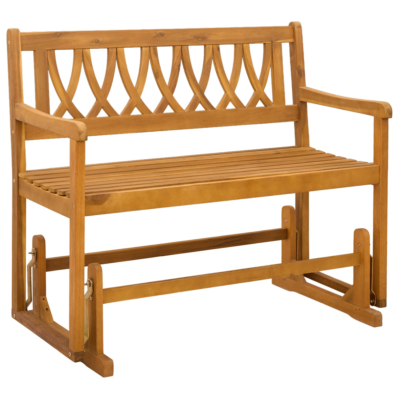 Maison Exclusive - Garten Schaukeltbank Natur 110 X 59 X 97 Cm Ma