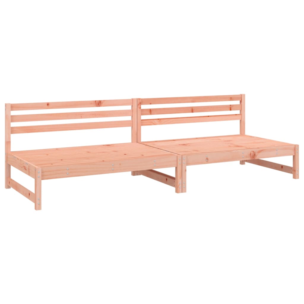 Maison Exclusive - Garten-mittelsofas 2 Stk. 120x80 Cm Massivholz
