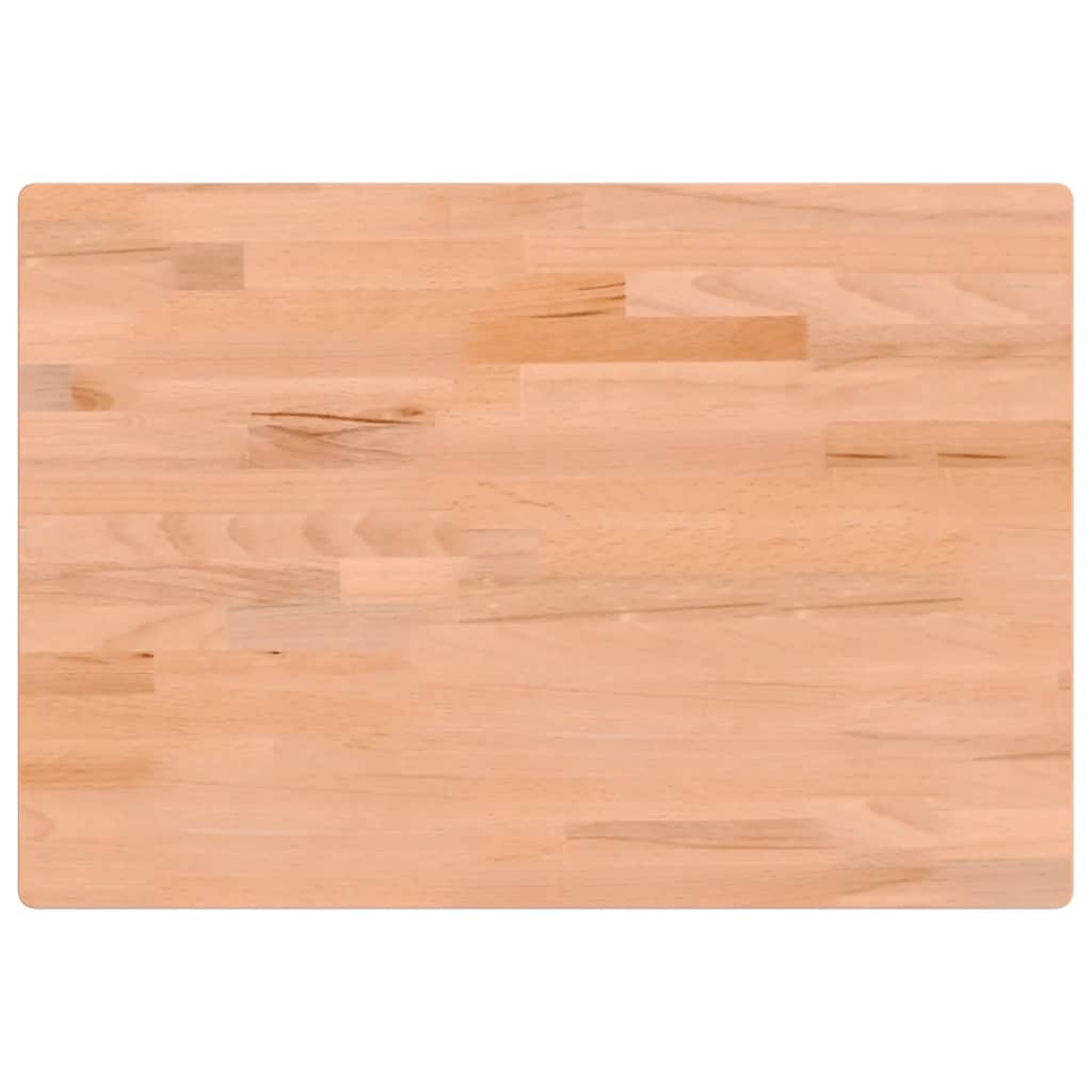 Maison Exclusive - Schreibtischplatte 80x55x2,5 Cm Massivholz Buc