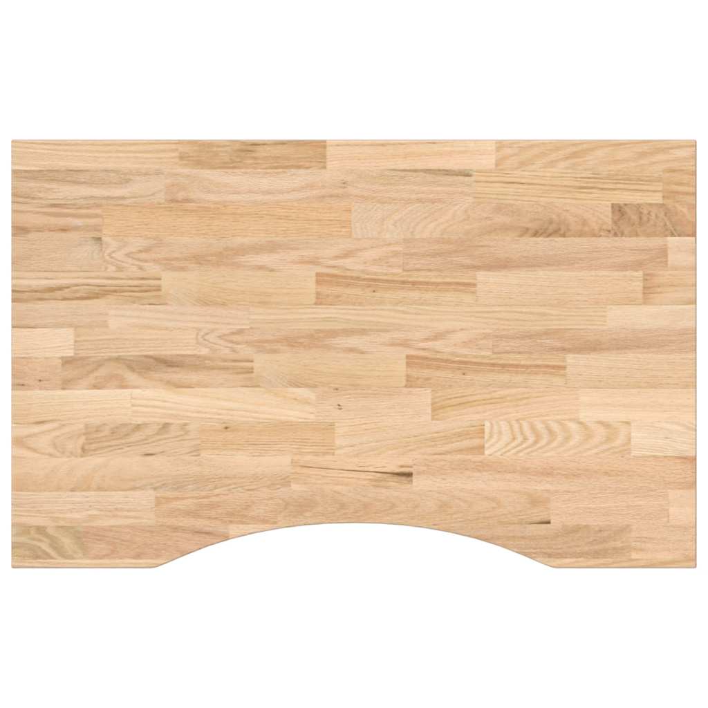 Maison Exclusive - Schreibtischplatte Unbehandelt 80x50x2,5 Cm Ma