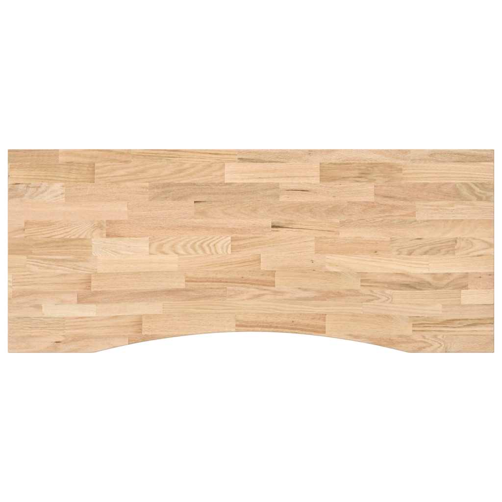 Maison Exclusive - Schreibtischplatte Unbehandelt 120x50x2,5 Cm M