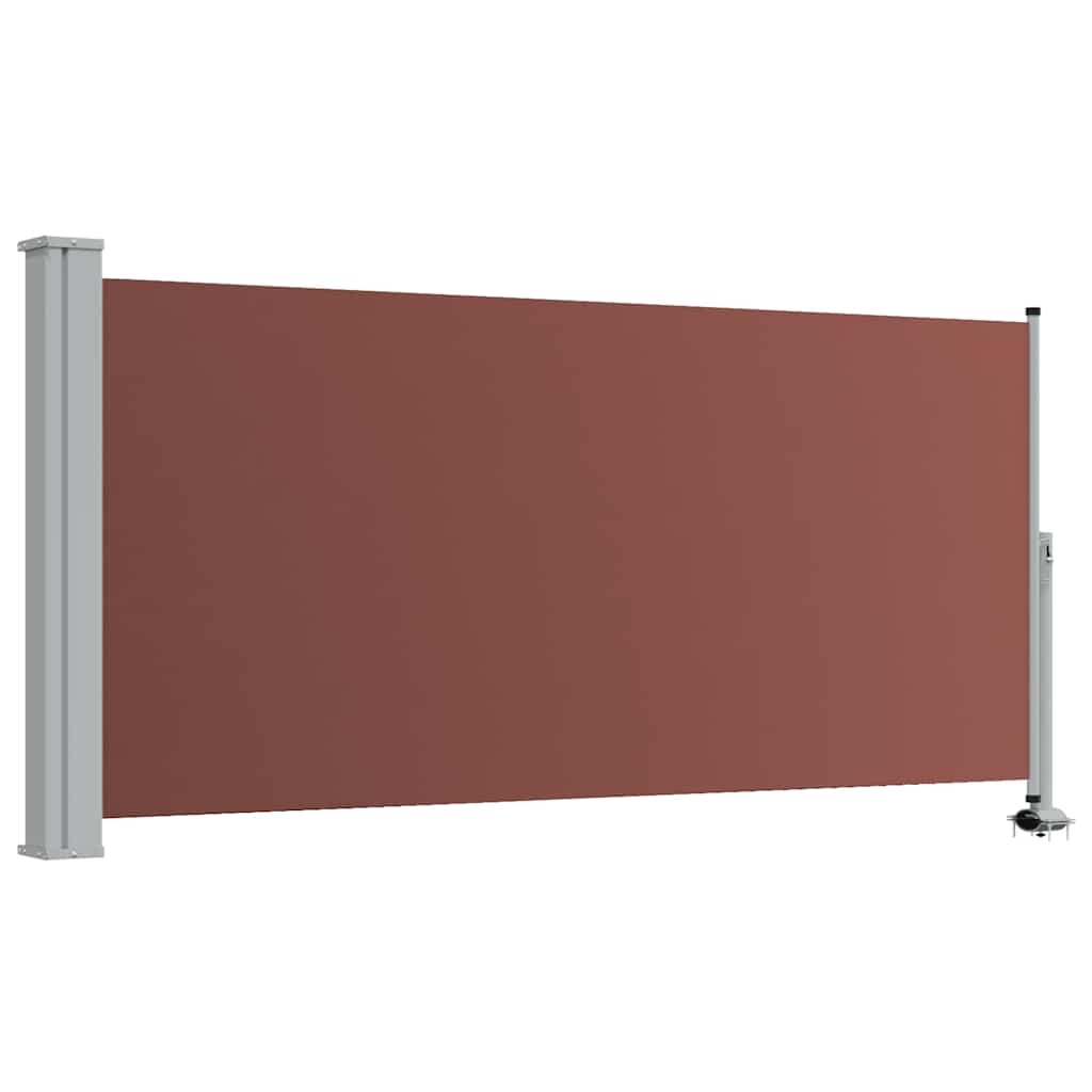 Maison Exclusive - Ausziehbare Seitenmarkise 120x300 Cm Braun