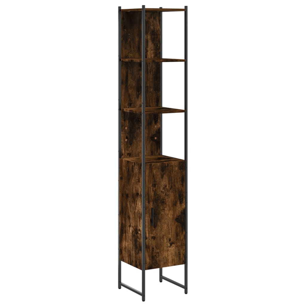 Maison Exclusive - Badschrank Räuchereiche 33x33x185,5 Cm Holzwer