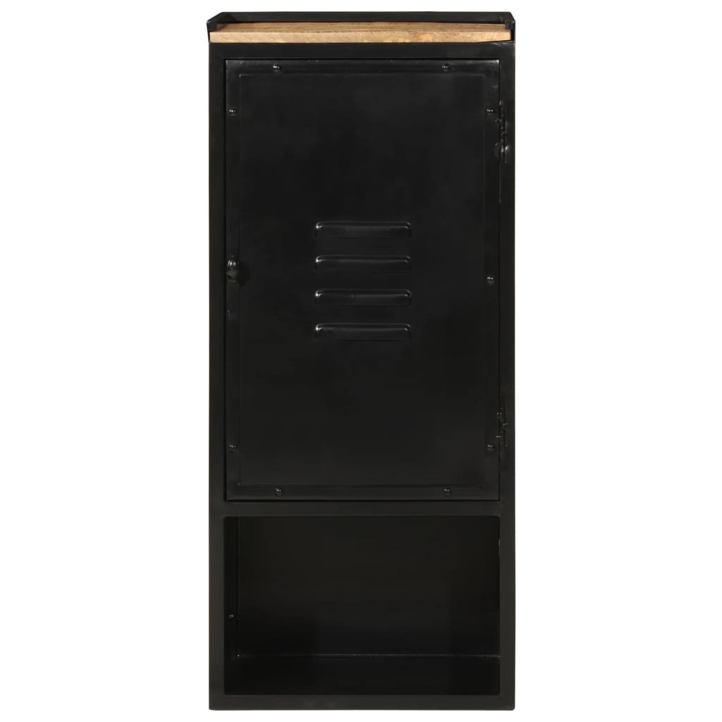 Maison Exclusive - Badschrank 40x27x90 Cm Eisen Und Massivholz Ma