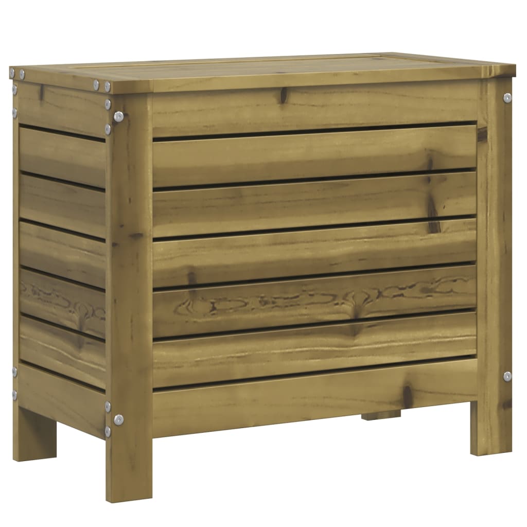 Maison Exclusive - Gartenhocker 62x31,5x52 Cm Kiefernholz Imprägn