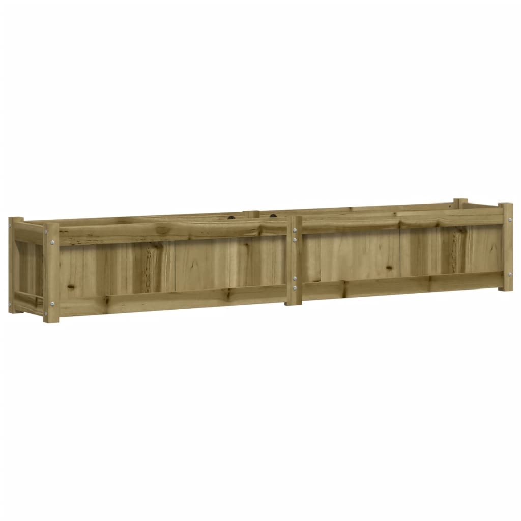 Maison Exclusive - Pflanzkübel 180x31x31 Cm Kiefernholz Imprägnie