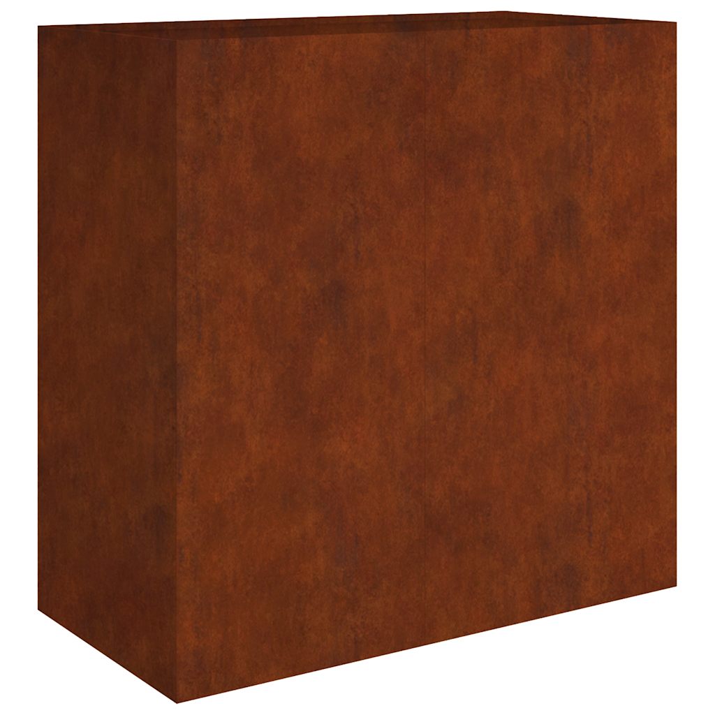 Maison Exclusive - Pflanzkübel 40x80x80 Cm Cortenstahl