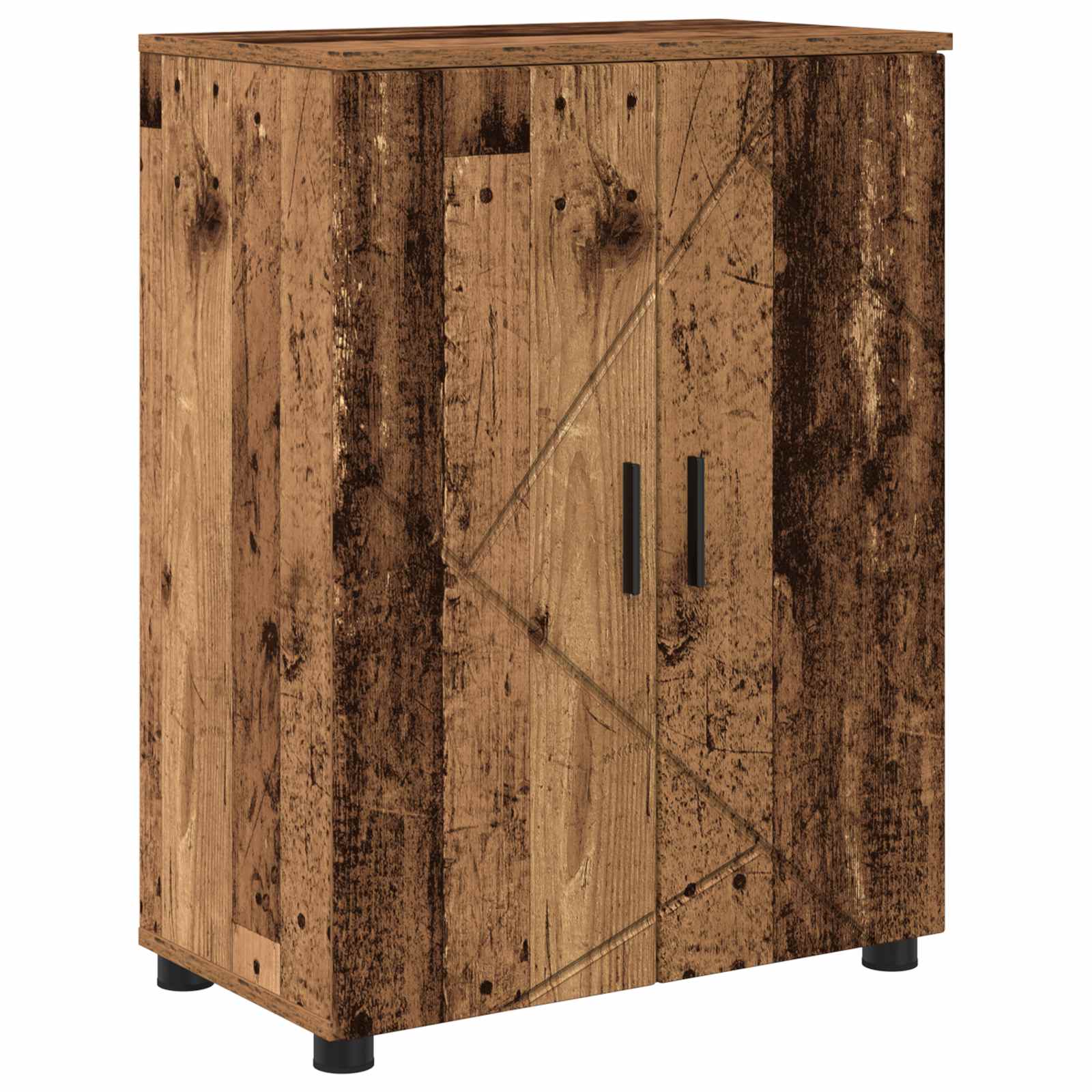 Maison Exclusive - Badezimmerschrank Altholz 60 X 35 X 80 Cm Holz