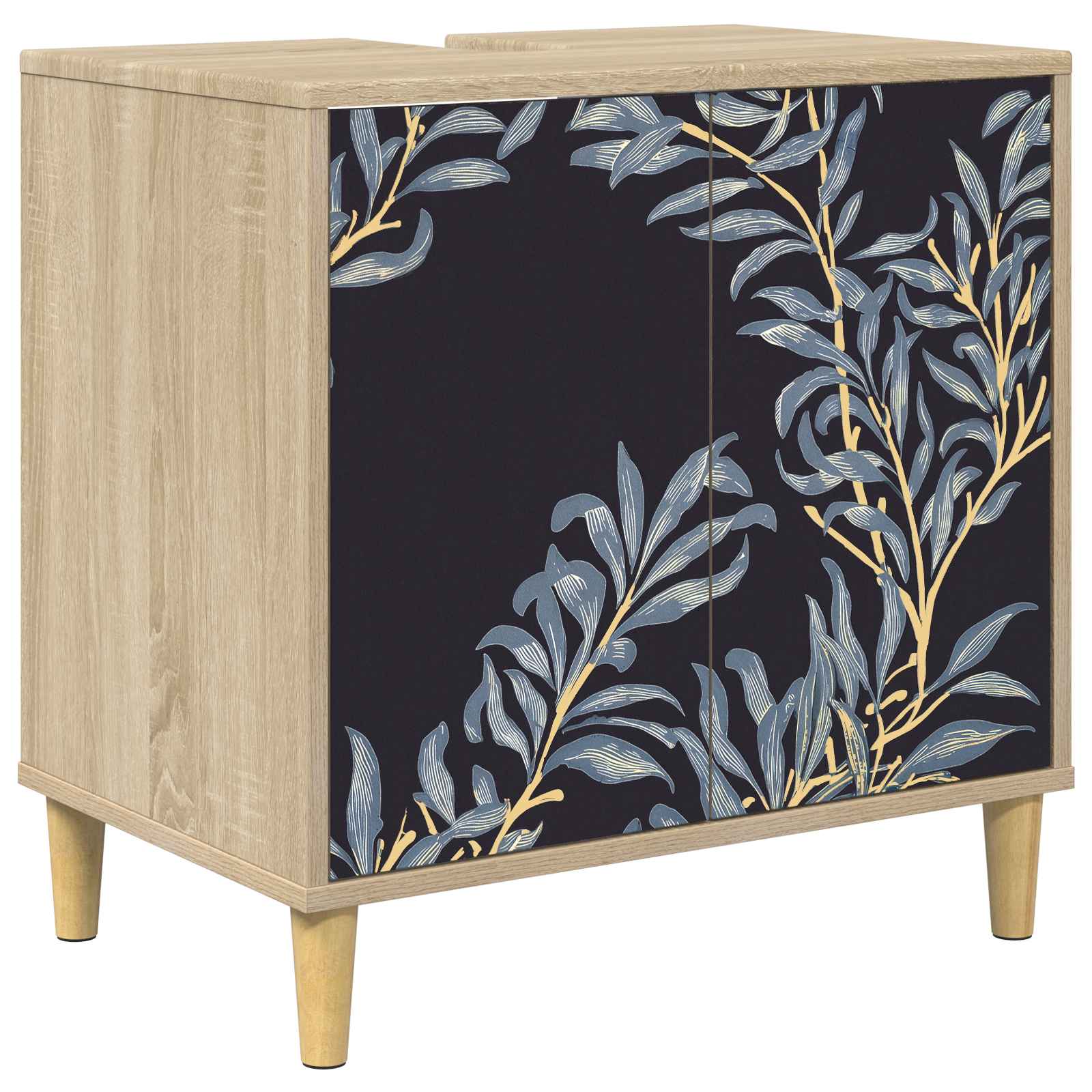 Maison Exclusive - Badezimmerschrank Dokkum Sonoma 60 X 40 X 60 C
