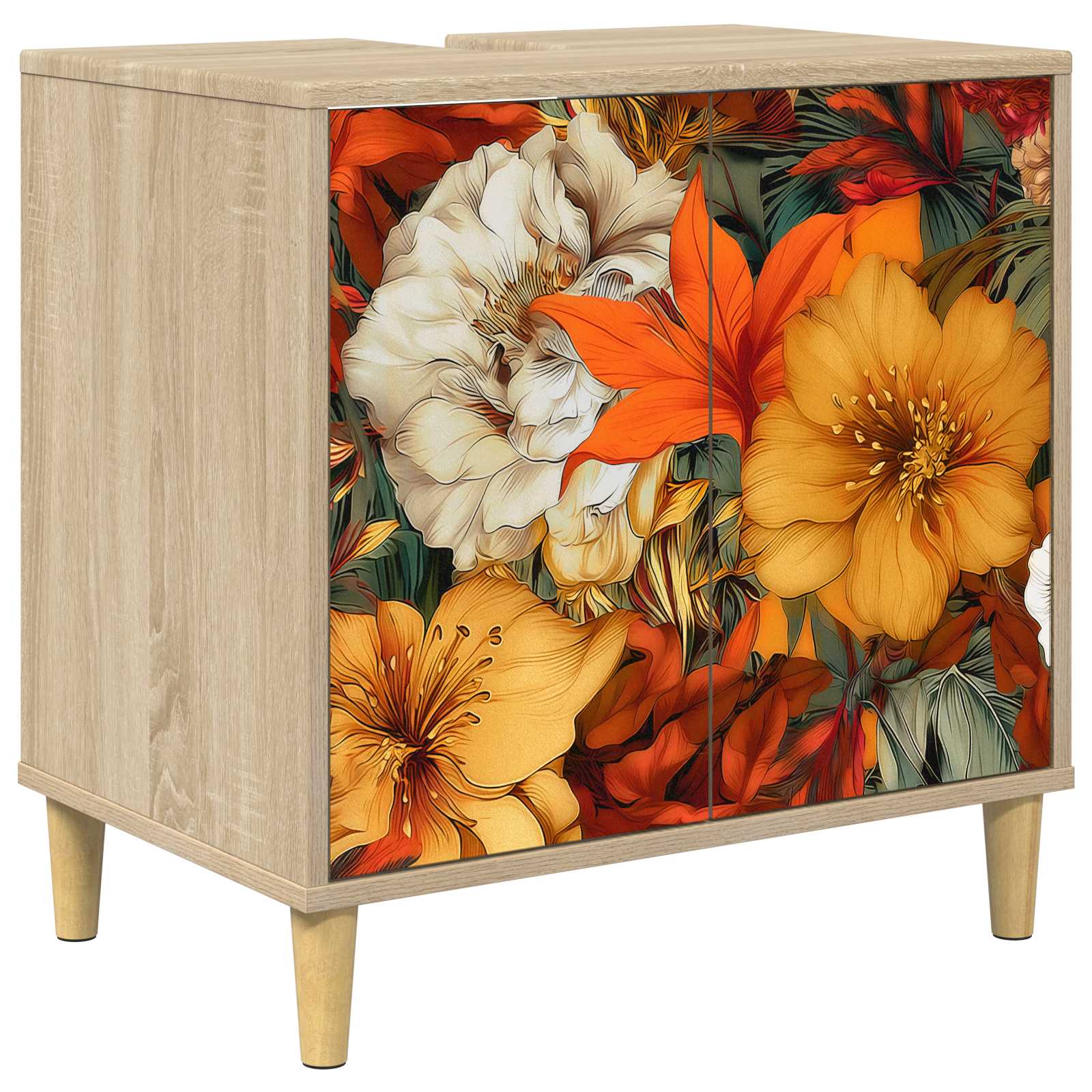 Maison Exclusive - Badezimmerschrank Gennep Sonoma 60 X 40 X 60 C