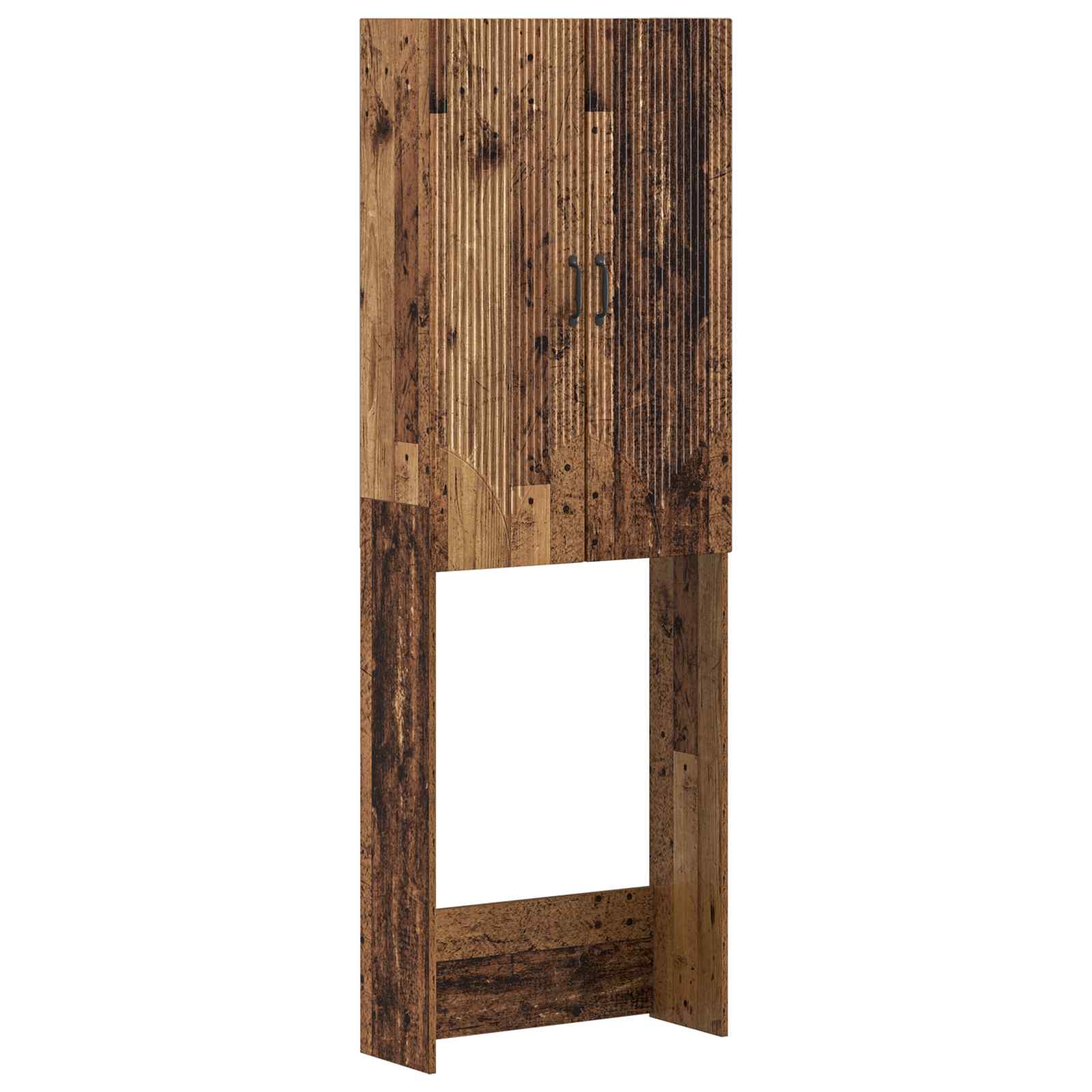Maison Exclusive - Toilettenschrank Hoorn Altholz 66 X 25,5 X 190