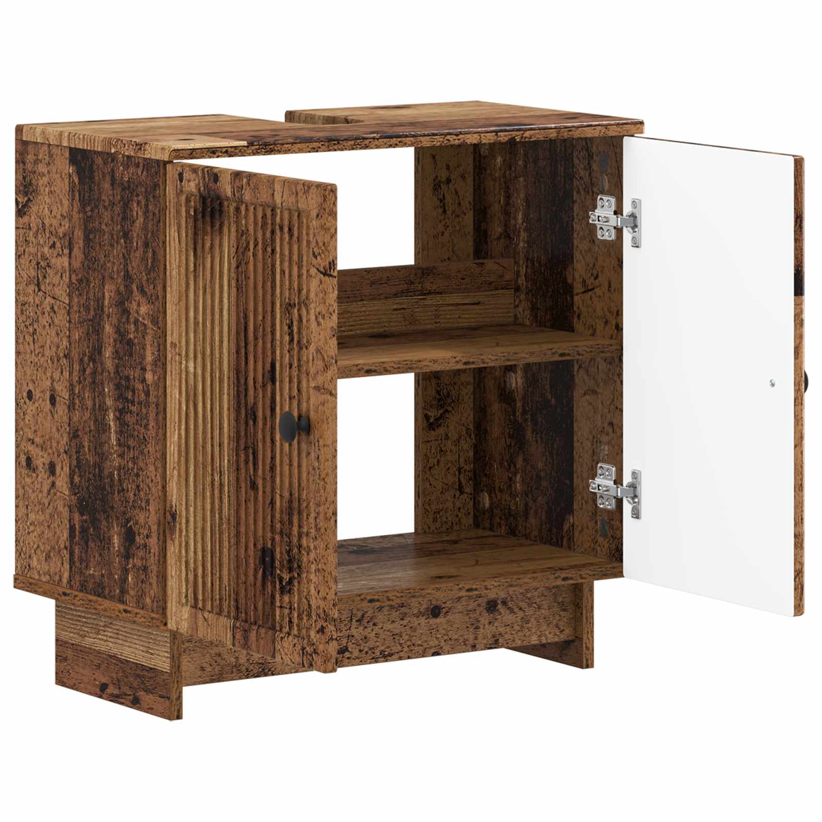 Maison Exclusive - Waschbeckenschrank Ede Altholz 59,5 X 31,5 X 5