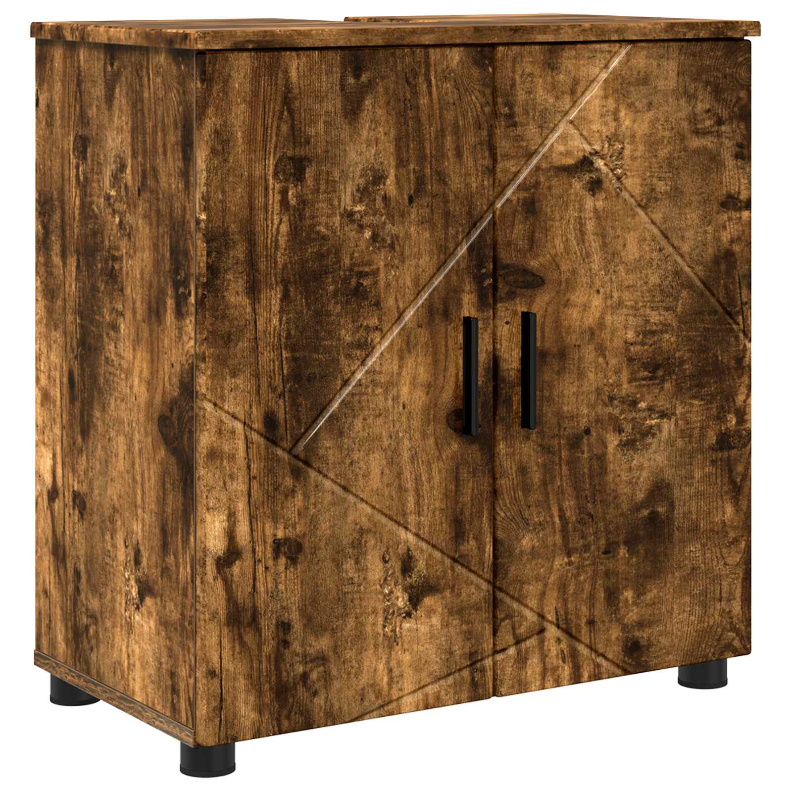 Maison Exclusive - Badezimmerschrank Geräucherte Eiche 61 X 35 X