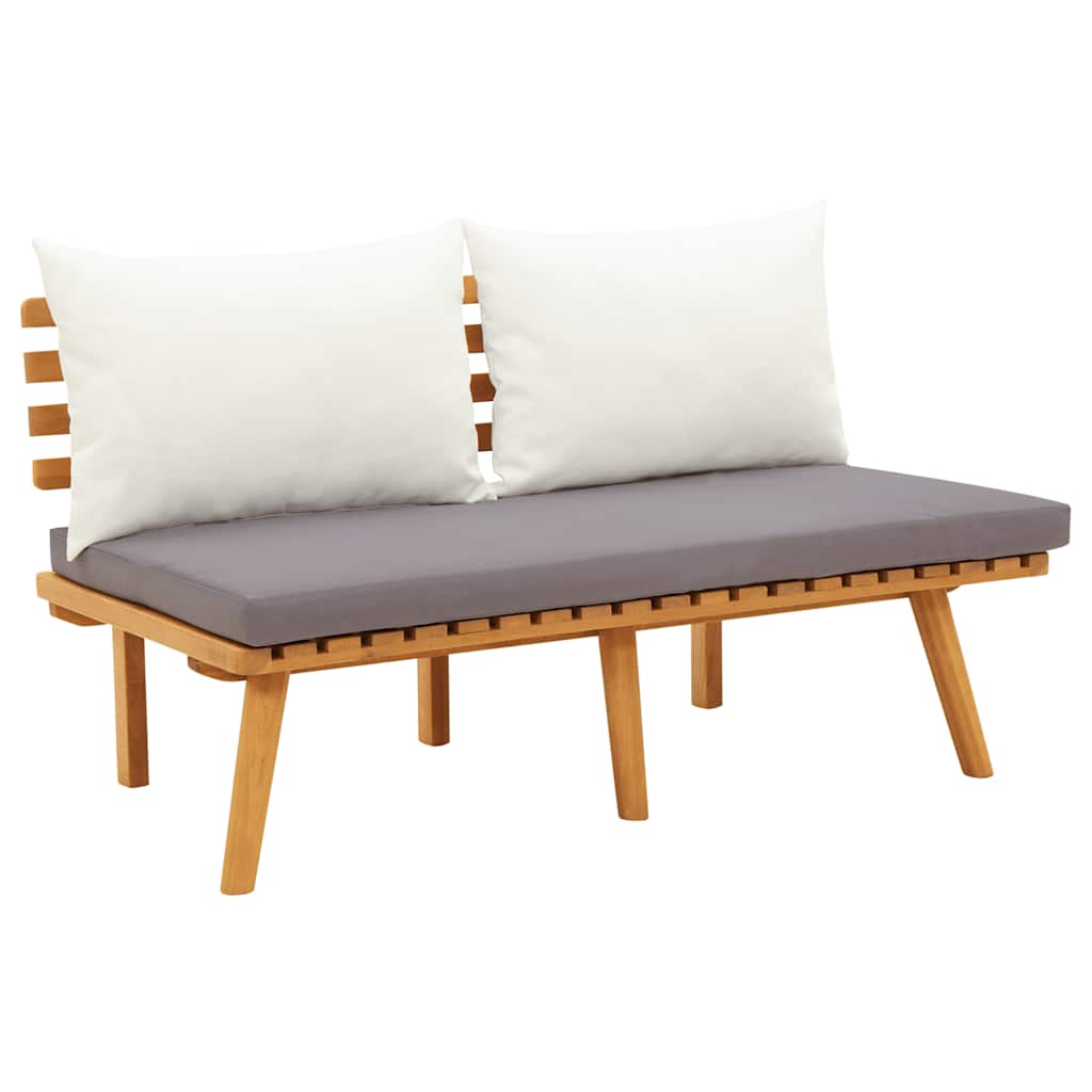Maison Exclusive - Gartenbank Mit Kissen 115 Cm Massivholz Akazie