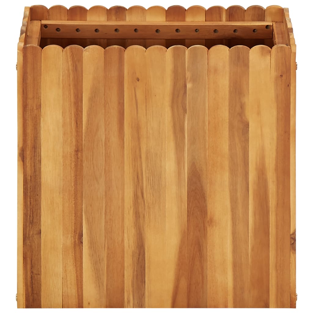 Maison Exclusive - Garten-hochbeet 50 X 30 X 50 Cm Massivholz Aka