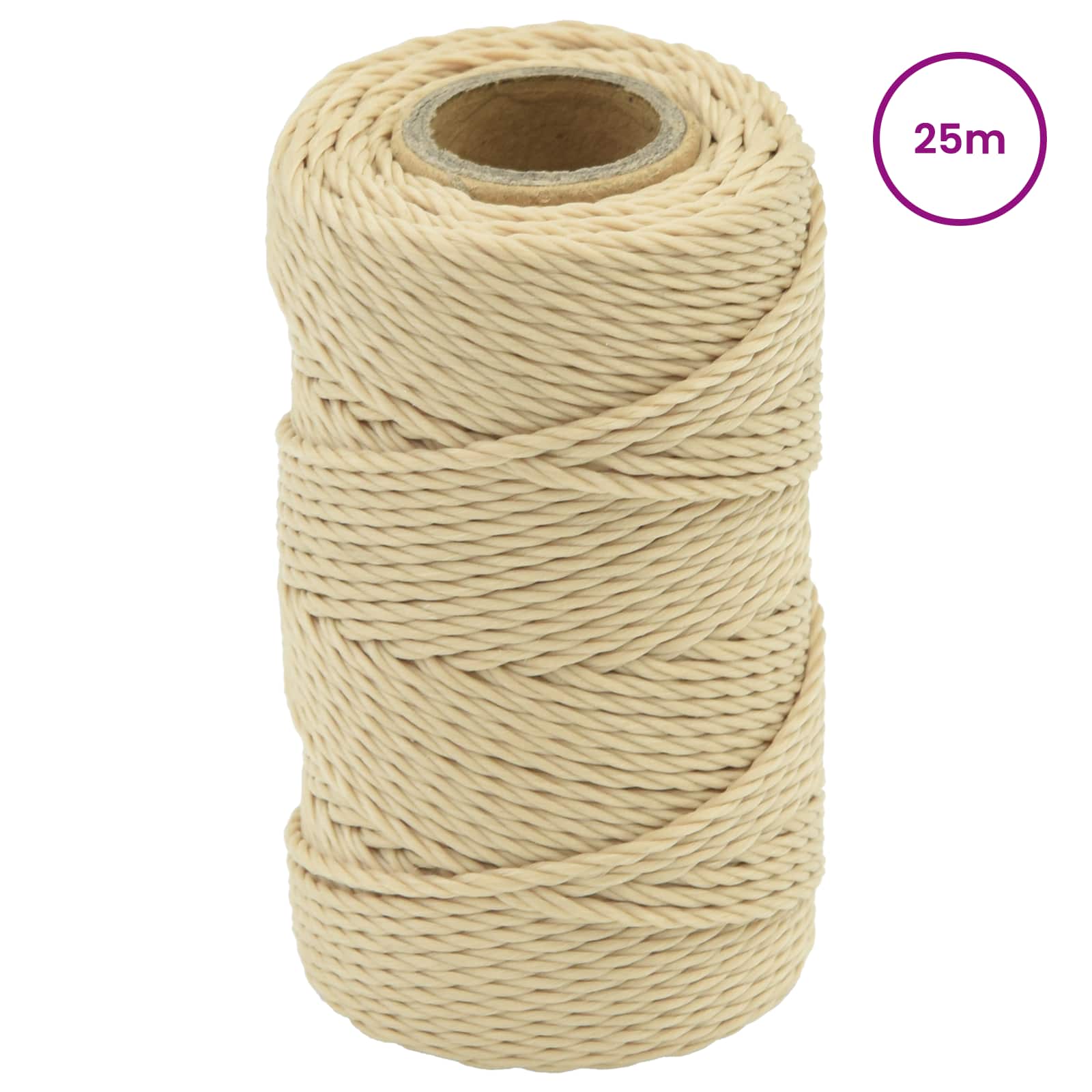 Maison Exclusive - Bootsseil 2 Mm 25 M Natur