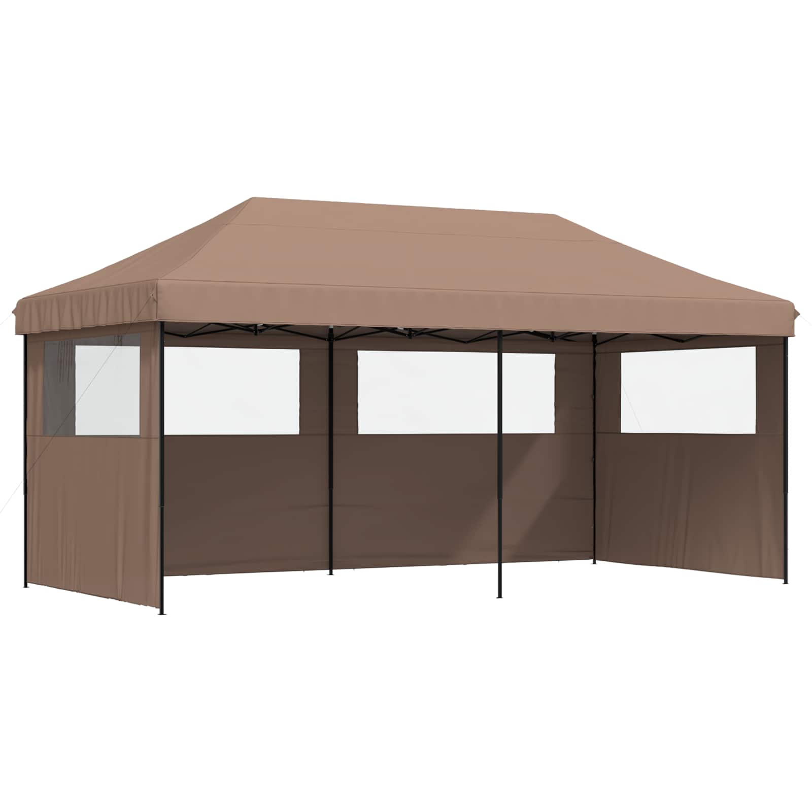 Maison Exclusive - Partyzelt 292 X 580 X 315 Cm Braun Oxford-stof