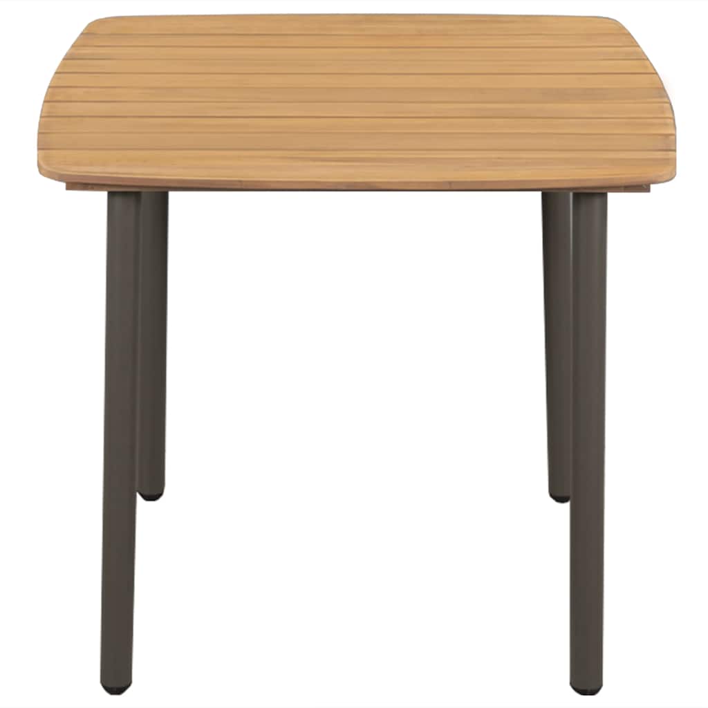 Maison Exclusive - Couchtisch 80x80x72 Cm Massivholz Akazie Und S