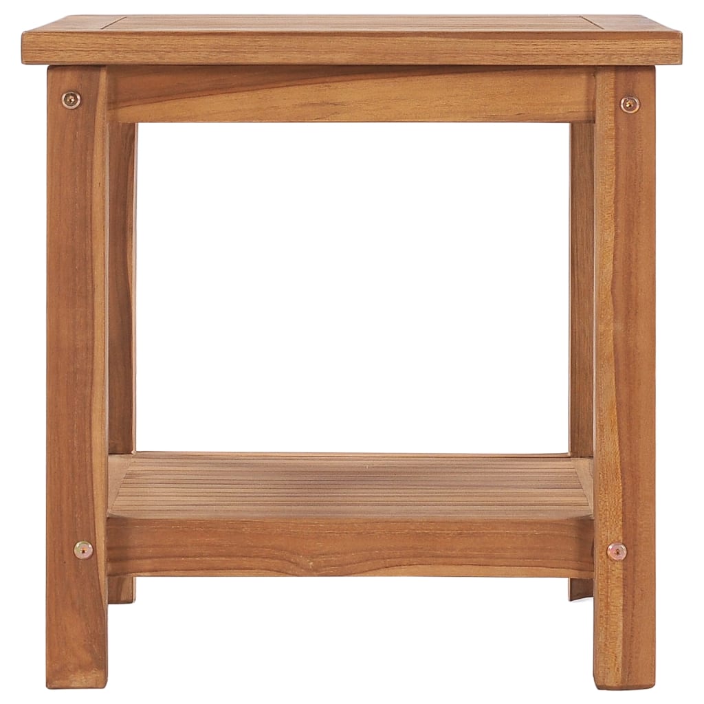 Maison Exclusive - Couchtisch 45x45x45 Cm Massivholz Teak